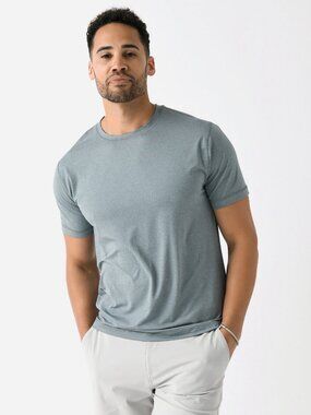 Vuori Tradewind Performance Tee 2.0, Kashmir Heather